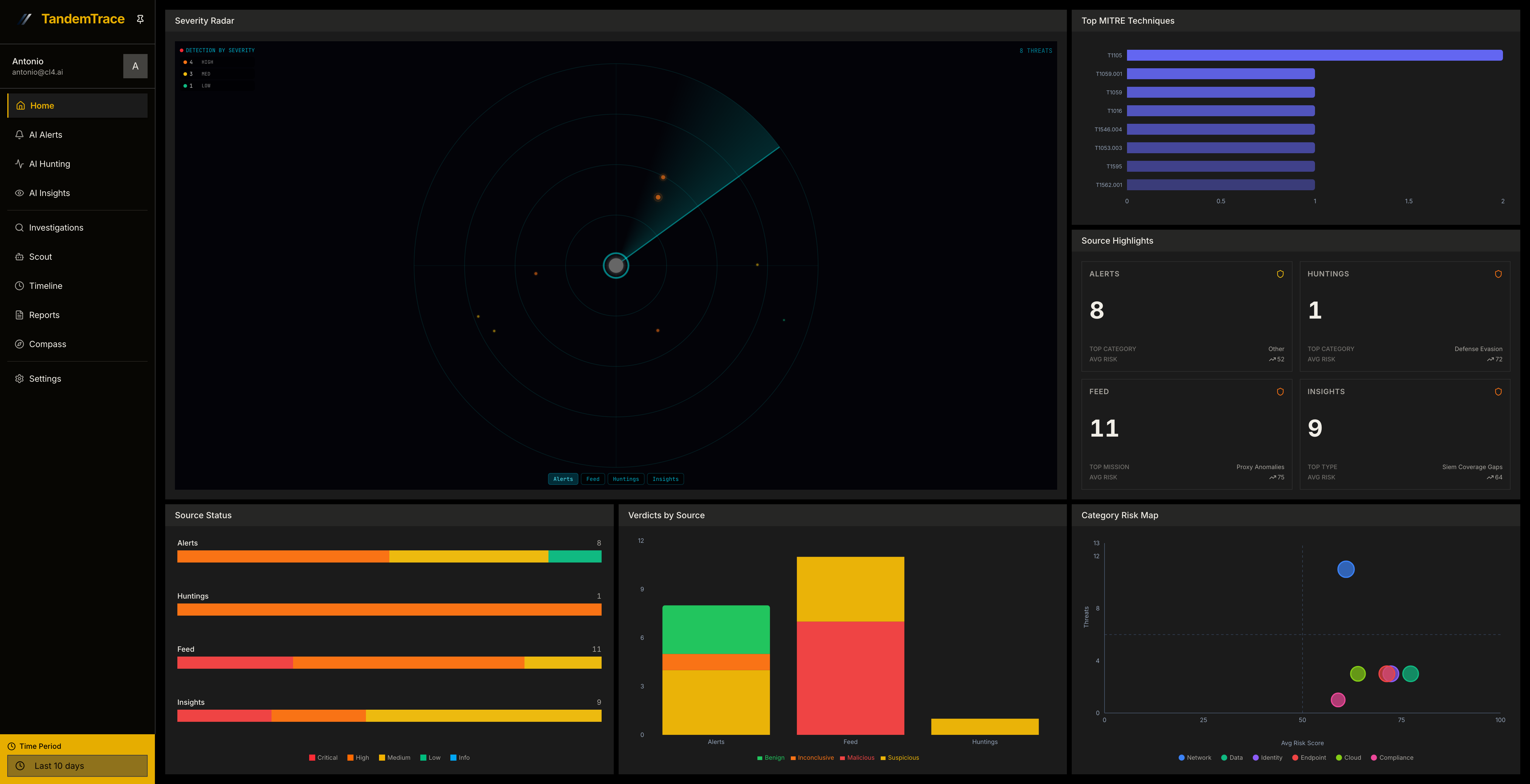 AI Threat Detection screenshot